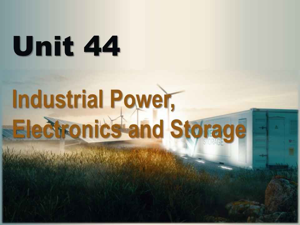 Industrial Power, Electronics and Storage -Unit 44